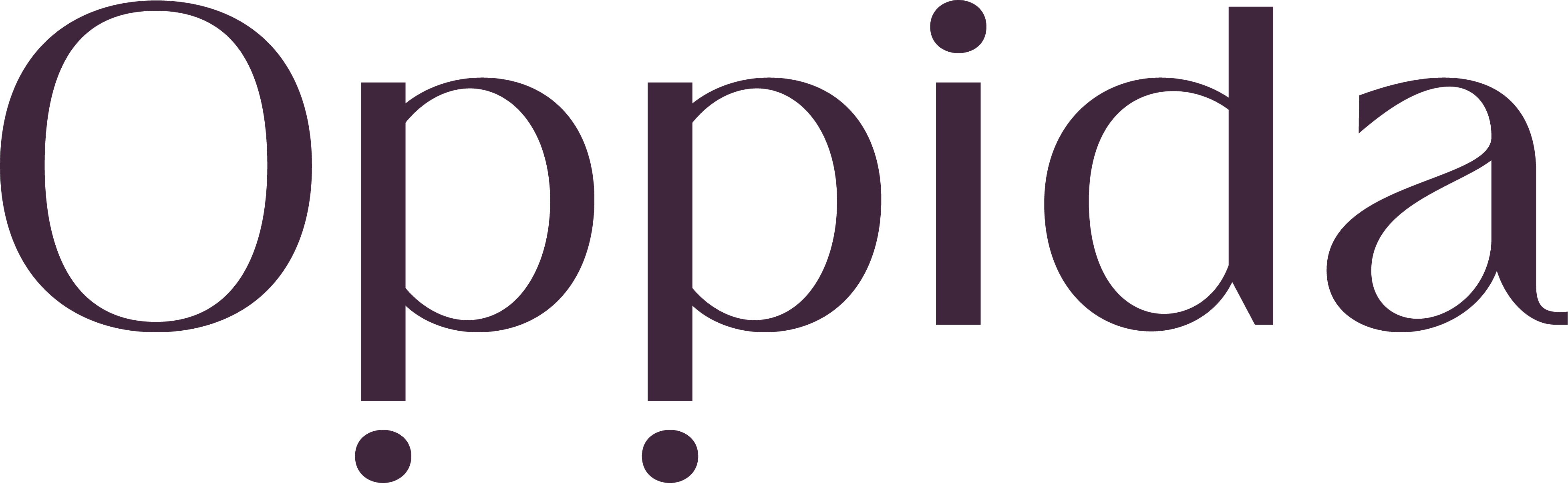 Oppida's Logo in Purple