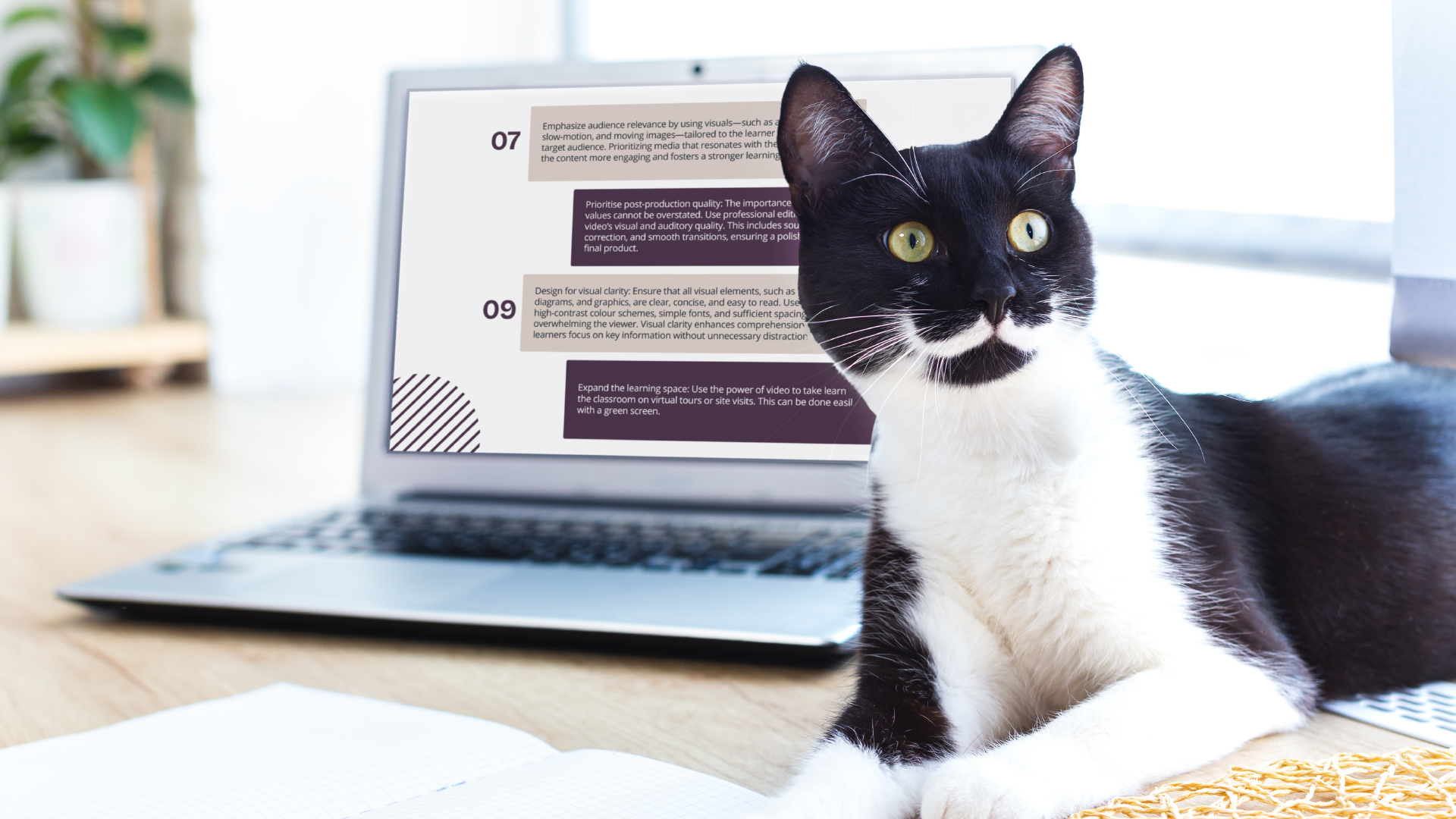 Top 10 things to consider when designing teaching videos